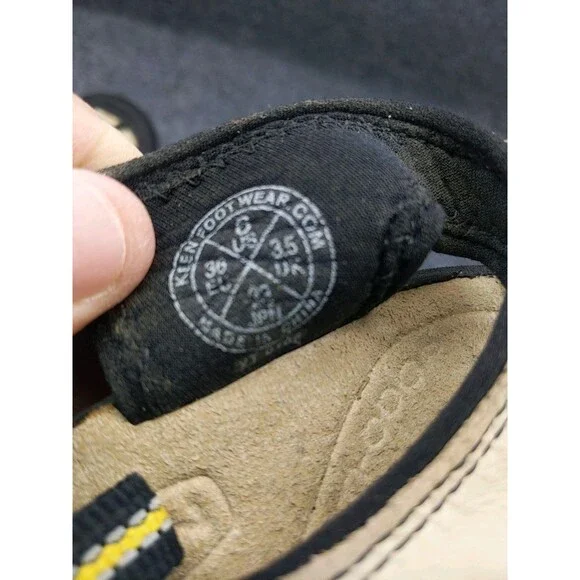 Keen Sandals Size 6 Washable Comfort Hiking Shoes Waterproof Tan/ Black - Picture 15 of 16